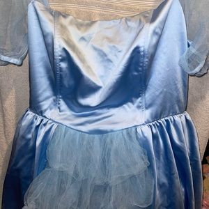 Dolls Kill Sugar Thrillz I’ve Got You Babe Satin Mini Dress